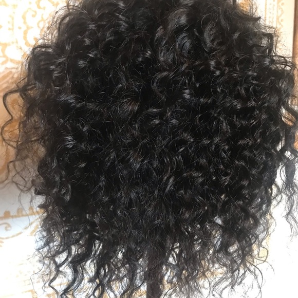 13x4 Deep Wave Lace Front Wigs Human Hair 180 Density 14”long. - Picture 4 of 8